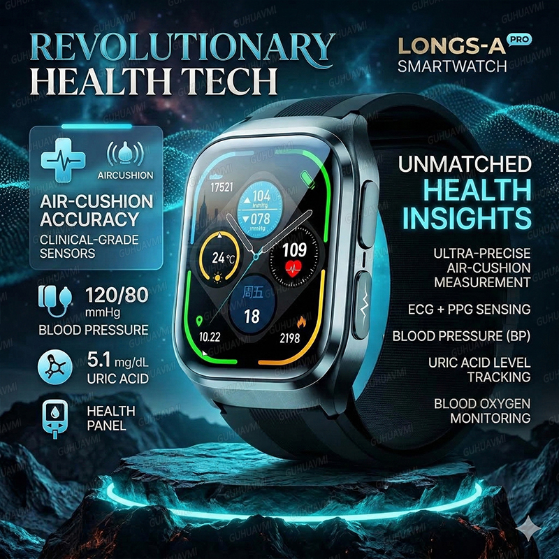 Musical Instrument German - New Airbag Smart Watch Men AI
