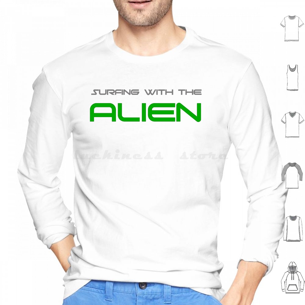 Musical Instrument Name - Surfing With The Design Hoodies Long