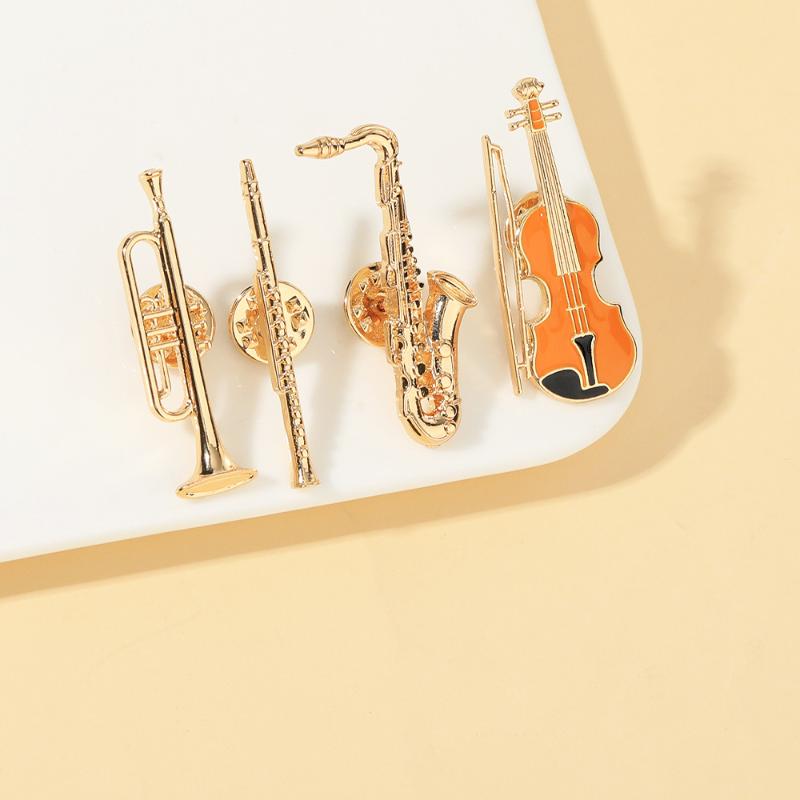 Musical Instrument In Orchestra - 1Pcs Trumpet Clarinet Saxophone Violin Shaped