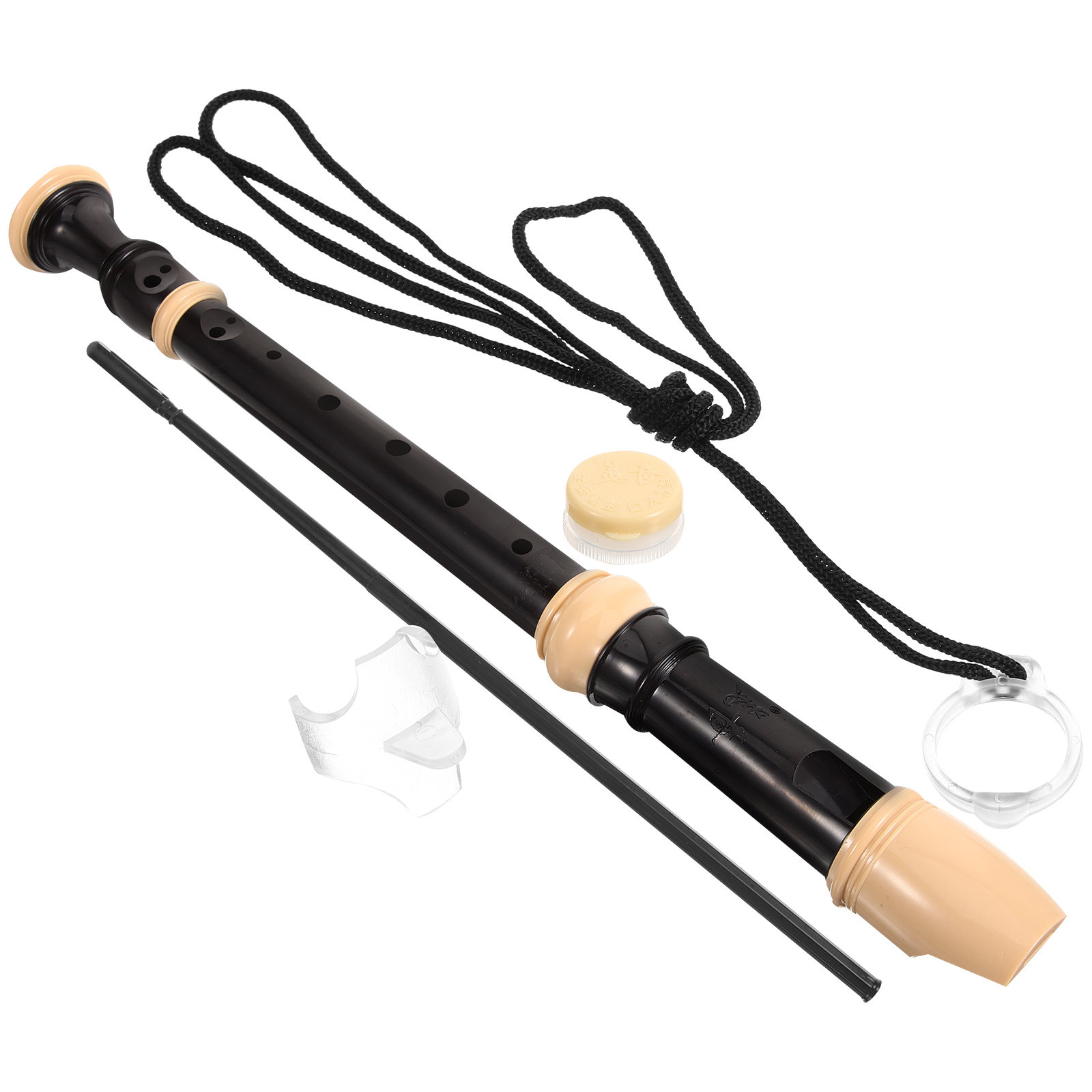 Musical Instrument German - 1Set 8-Hole German-Style Soprano Recorder C