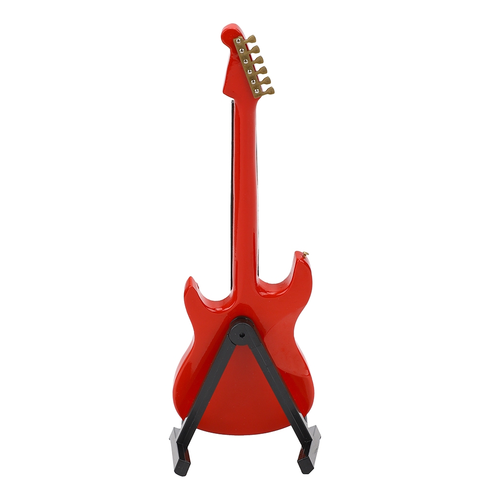 Miniature Red Electric Guitar  – Musical Instrument Music recenzja i cena