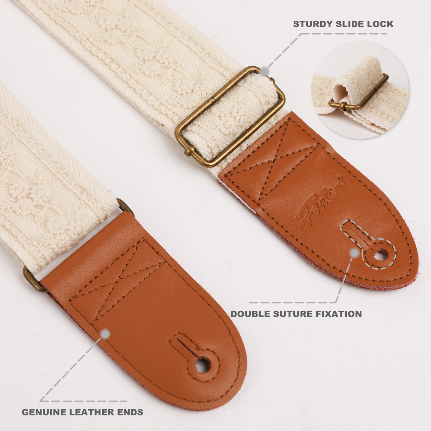 FOALS Guitar Straps Folk Bass  – Musical Instrument Bass recenzja i cena