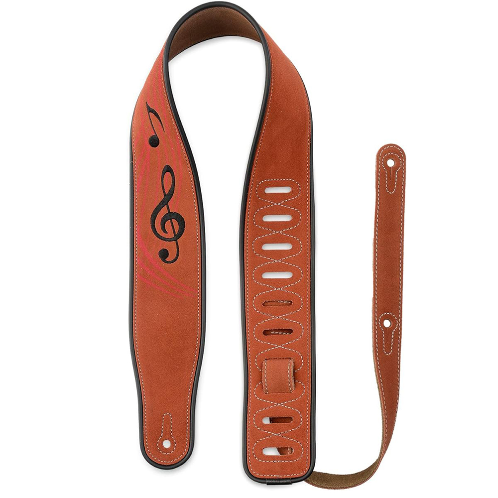 Durable Leather Guitar Strap,  – Musical Instrument Bass recenzja i cena