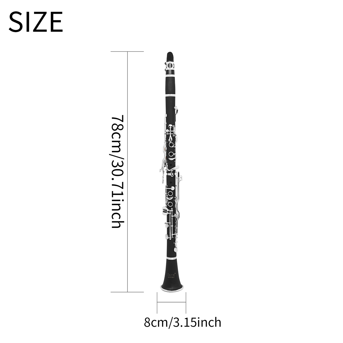 Clarinet Key of G 17 keys Bake – Musical Instrument German recenzja i cena