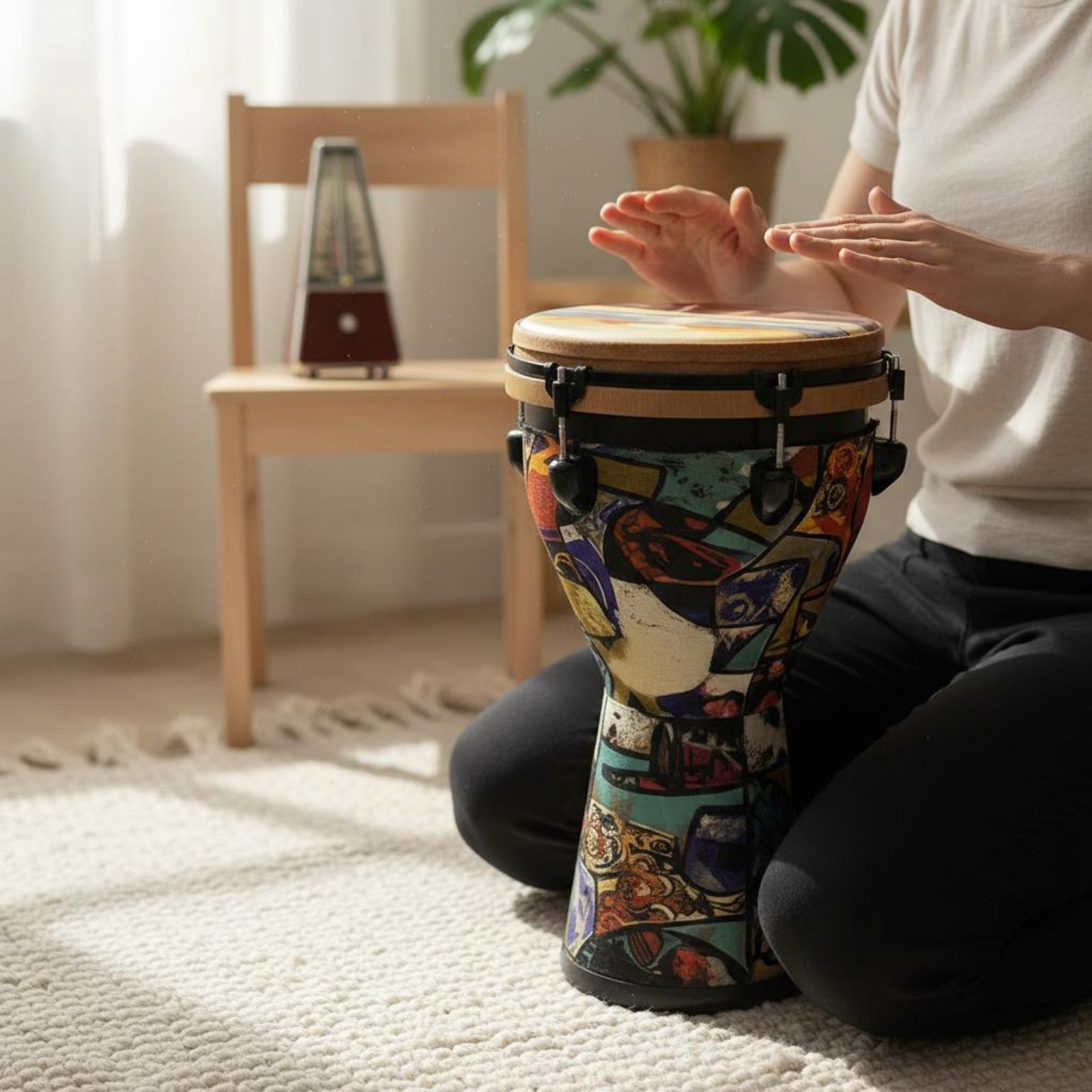 12 Inch Djembe Portable Africa – Djembe Hand Drum recenzja i cena