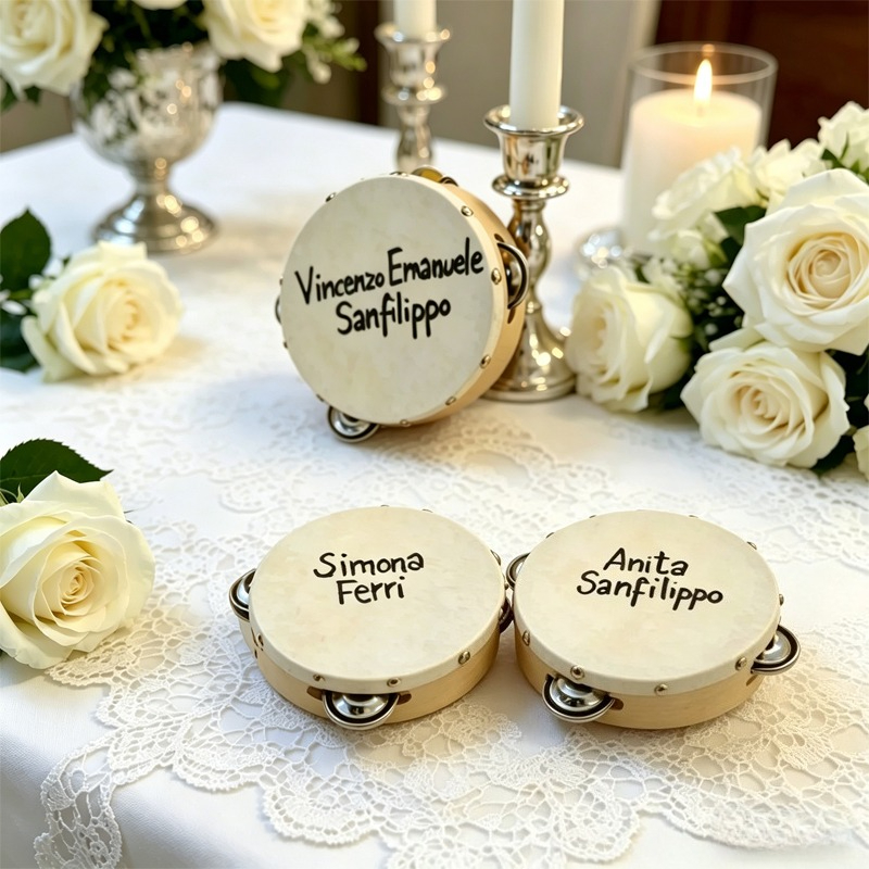 3/5PCS ﻿ Wedding Tambourine Dr – Musical Instrument Name recenzja i cena