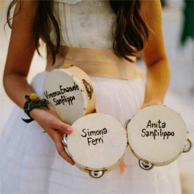 3/5PCS ﻿ Wedding Tambourine Dr – Musical Instrument Name recenzja i cena