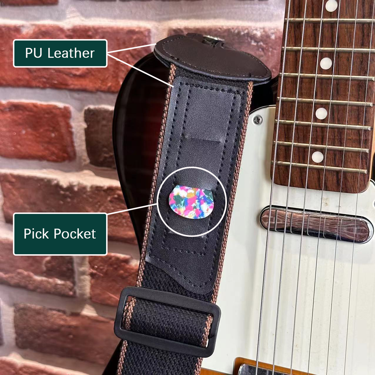 11Pcs Guitar Strap for Acousti – Musical Instrument Bass recenzja i cena