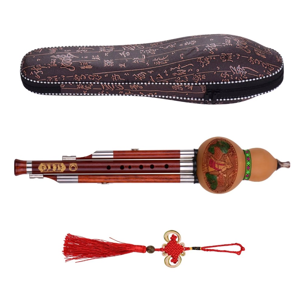 3-Tone C Key Hulusi Gourd Flut – Musical Instrument Music recenzja i cena