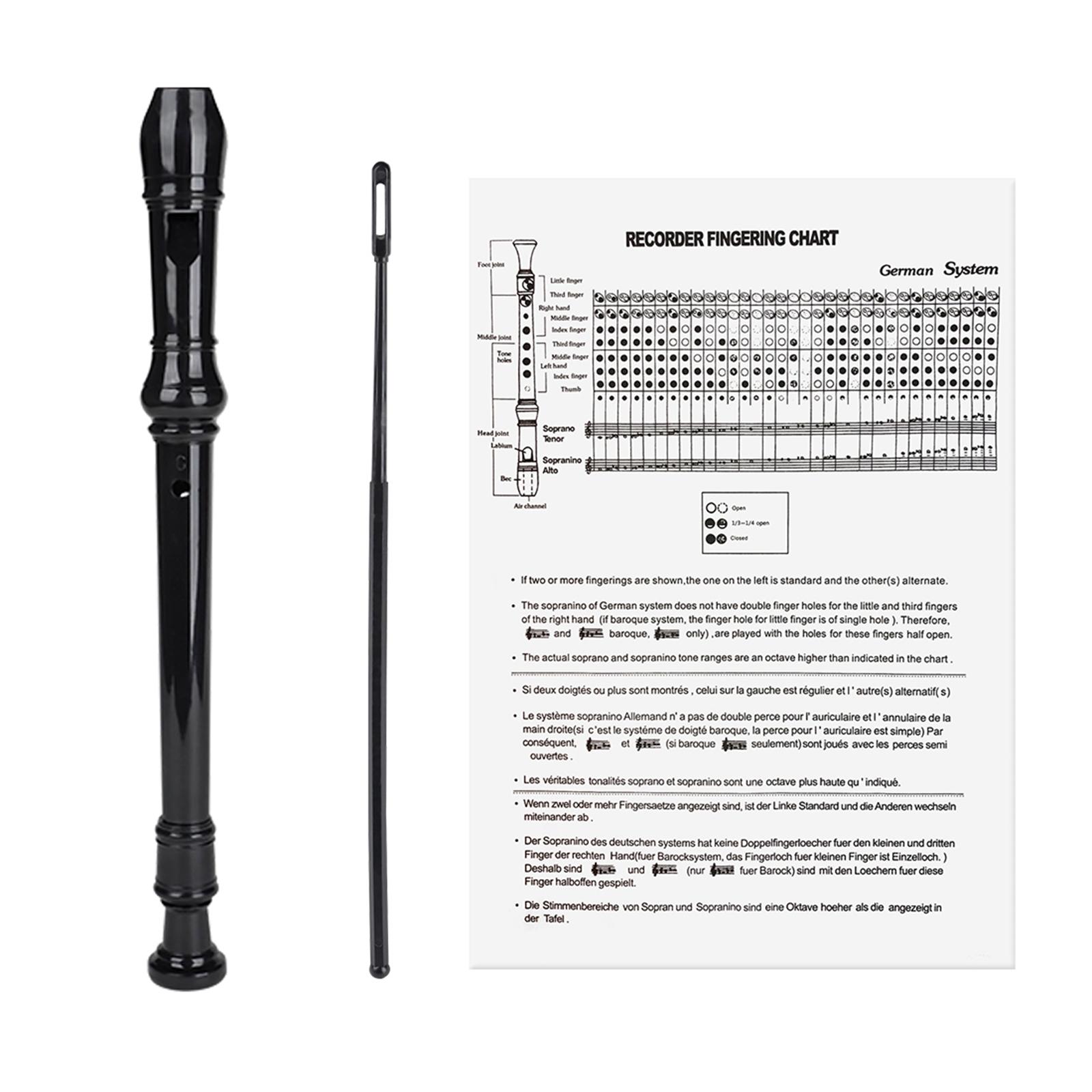Professional Soprano Recorder  – Musical Instrument German recenzja i cena