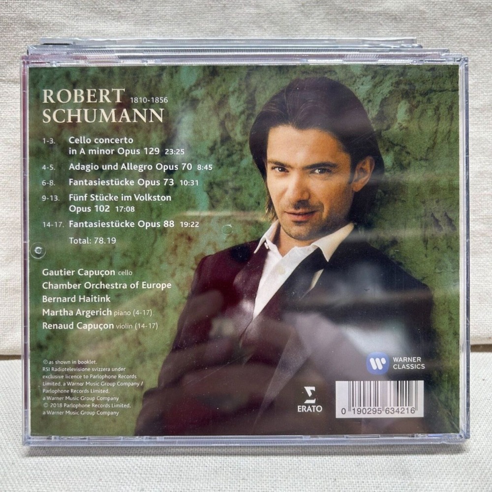 Schumann Cello Works Album Gau – Musical Instrument Music recenzja i cena