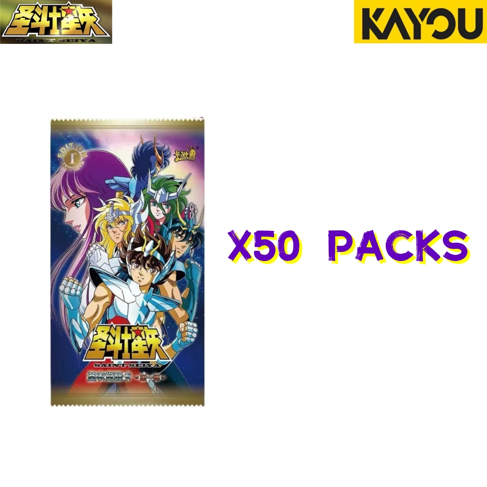 Kayou Saint Seiya Cards 50Pack – Santoor Music Instrument recenzja i cena