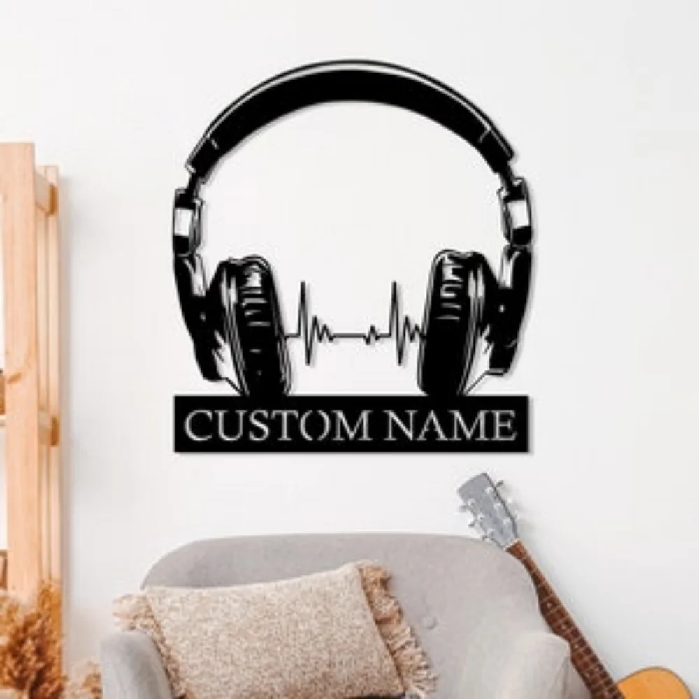 Metal Wall Art - Custom Earpho – Musical Instrument Name recenzja i cena