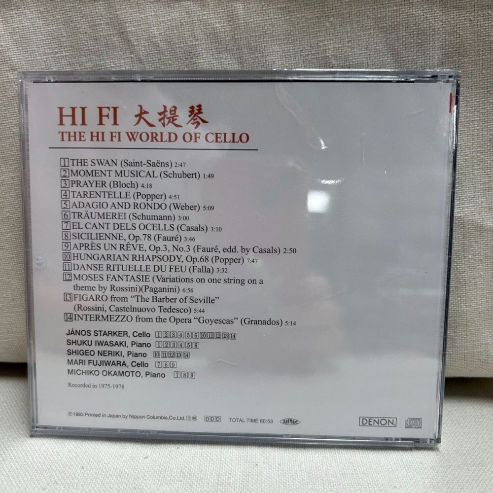 Denon HiFi Audiophile Cello Th – Musical Instrument Music recenzja i cena