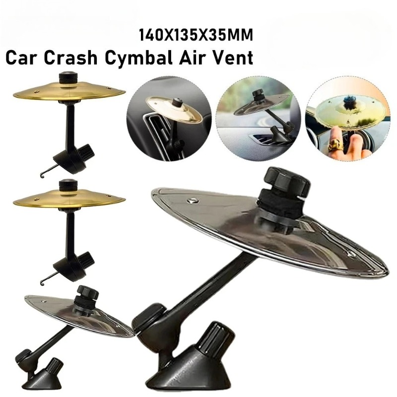1 Car Crash Cymbal Air Vent Mi – Djembe Hand Drum recenzja i cena