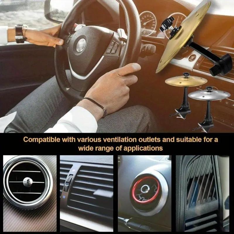 1PC Car Crash Cymbal Air Vent  – Djembe Hand Drum recenzja i cena
