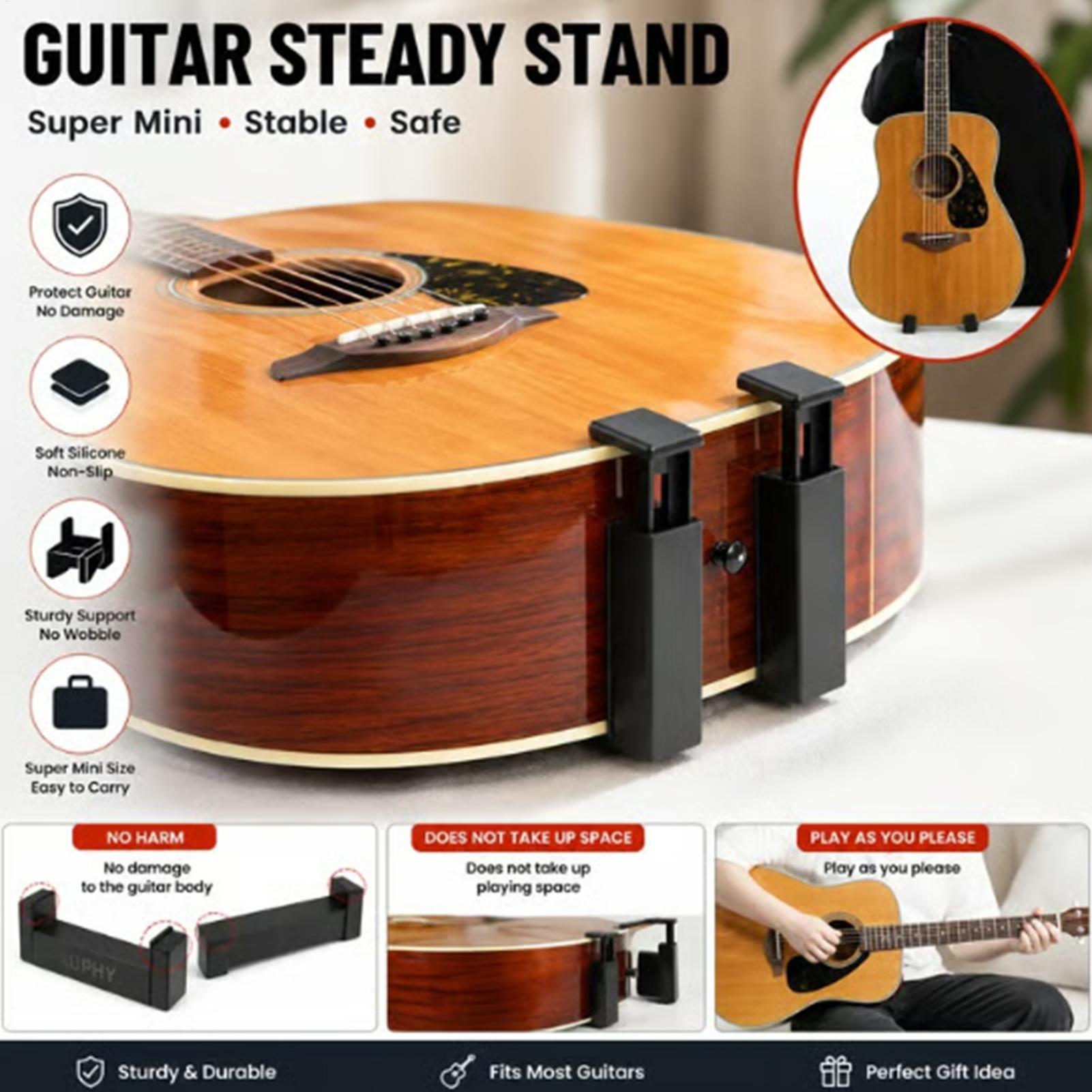 Acoustic Guitar Stand Ukulele  – Musical Instrument Bass recenzja i cena