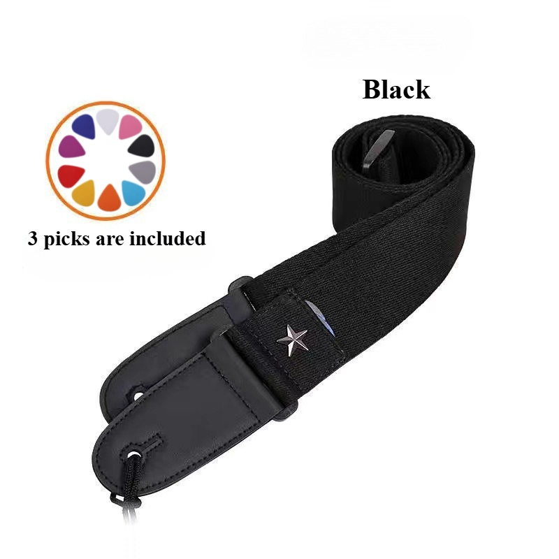 Embroidered Cross Guitar Strap – Musical Instrument Bass recenzja i cena