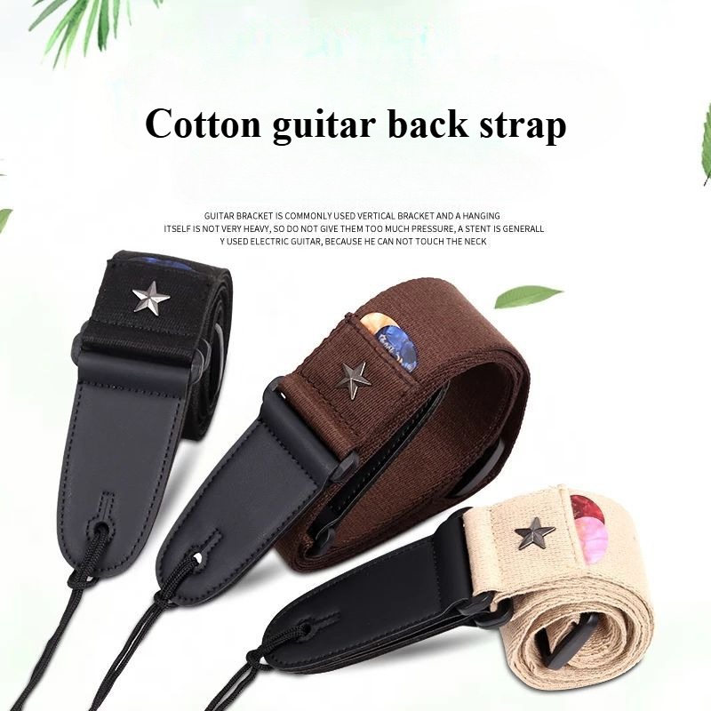Embroidered Cross Guitar Strap – Musical Instrument Bass recenzja i cena