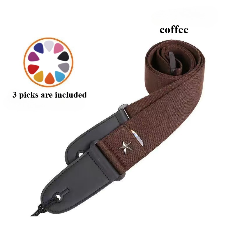 Embroidered Cross Guitar Strap – Musical Instrument Bass recenzja i cena