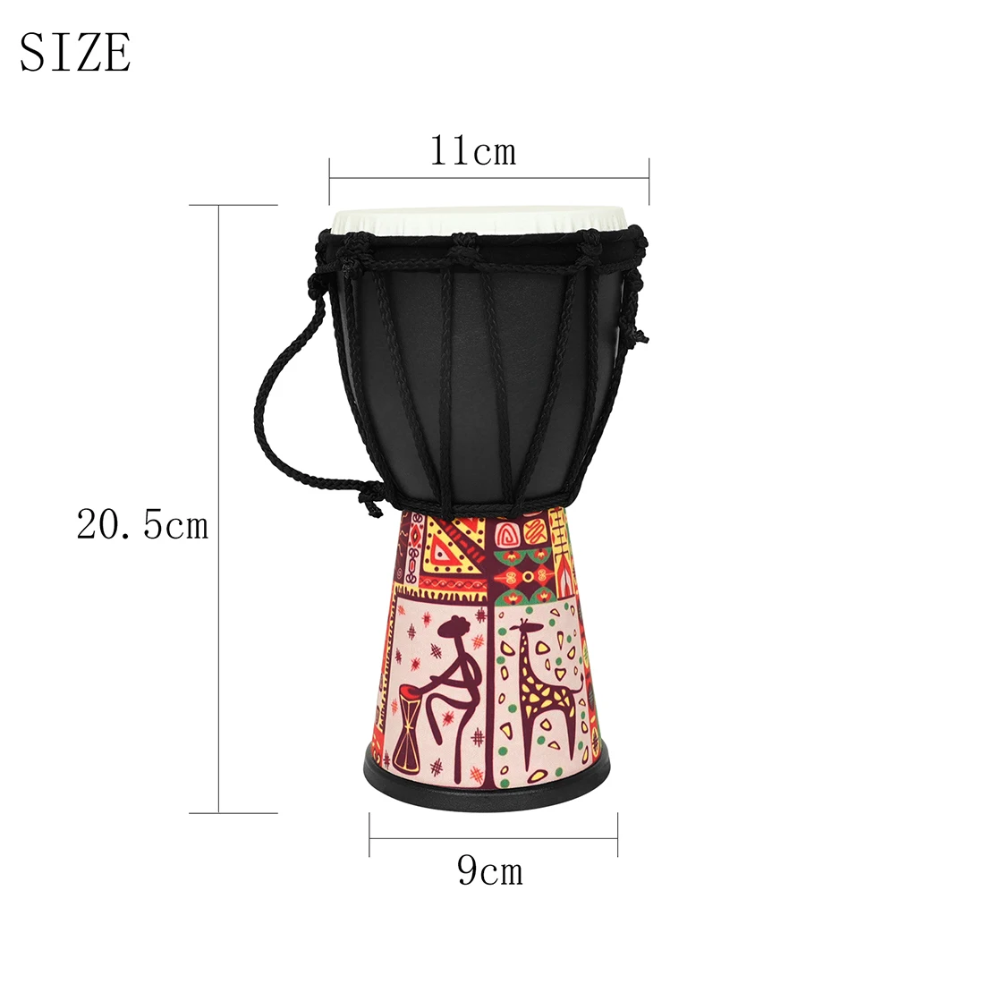 4 Inch African Drum ABS Drum C – Djembe Hand Drum recenzja i cena