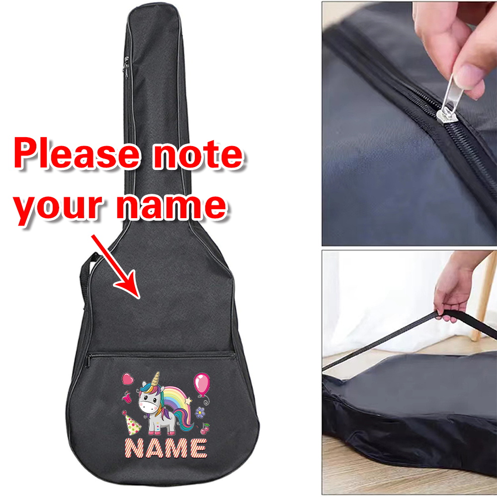 Customized Name Guitar Bag 36- – Musical Instrument Name recenzja i cena