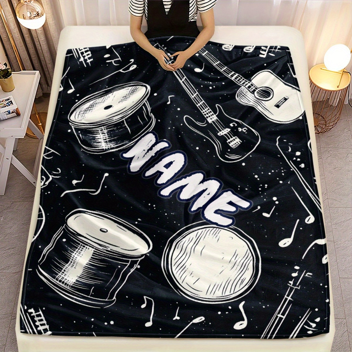 Personalized Music Lover's Bla – Musical Instrument Name recenzja i cena