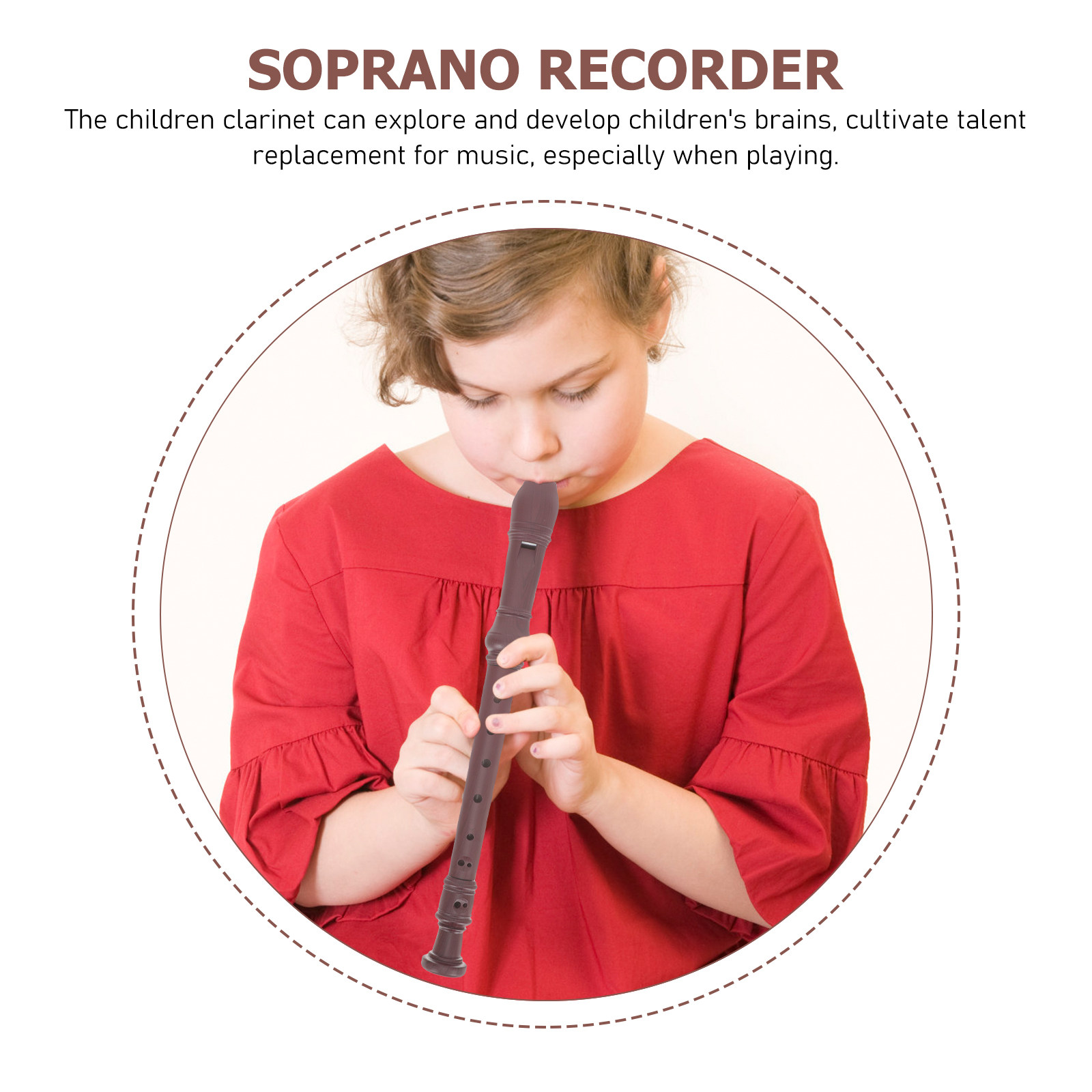 8-Hole Soprano Recorder Flute  – Musical Instrument German recenzja i cena