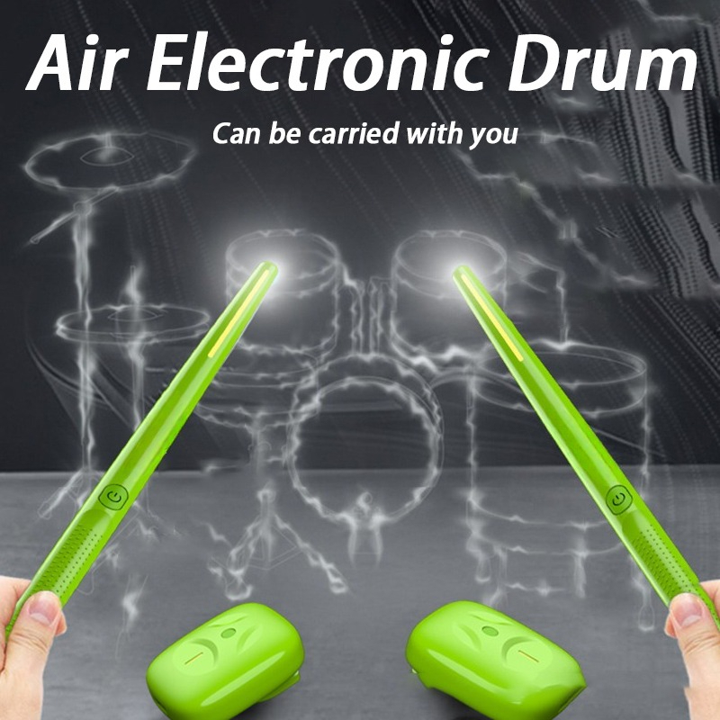 Air Music Drum Set Children's  – Musical Instrument Virtual recenzja i cena
