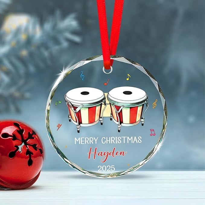 Bongo Drum Player Christmas Or – Musical Instrument Name recenzja i cena