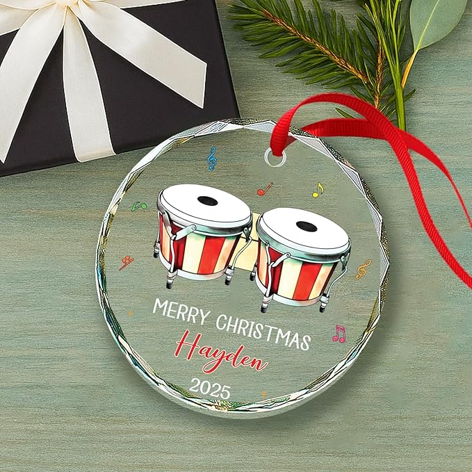 Bongo Drum Player Christmas Or – Musical Instrument Name recenzja i cena