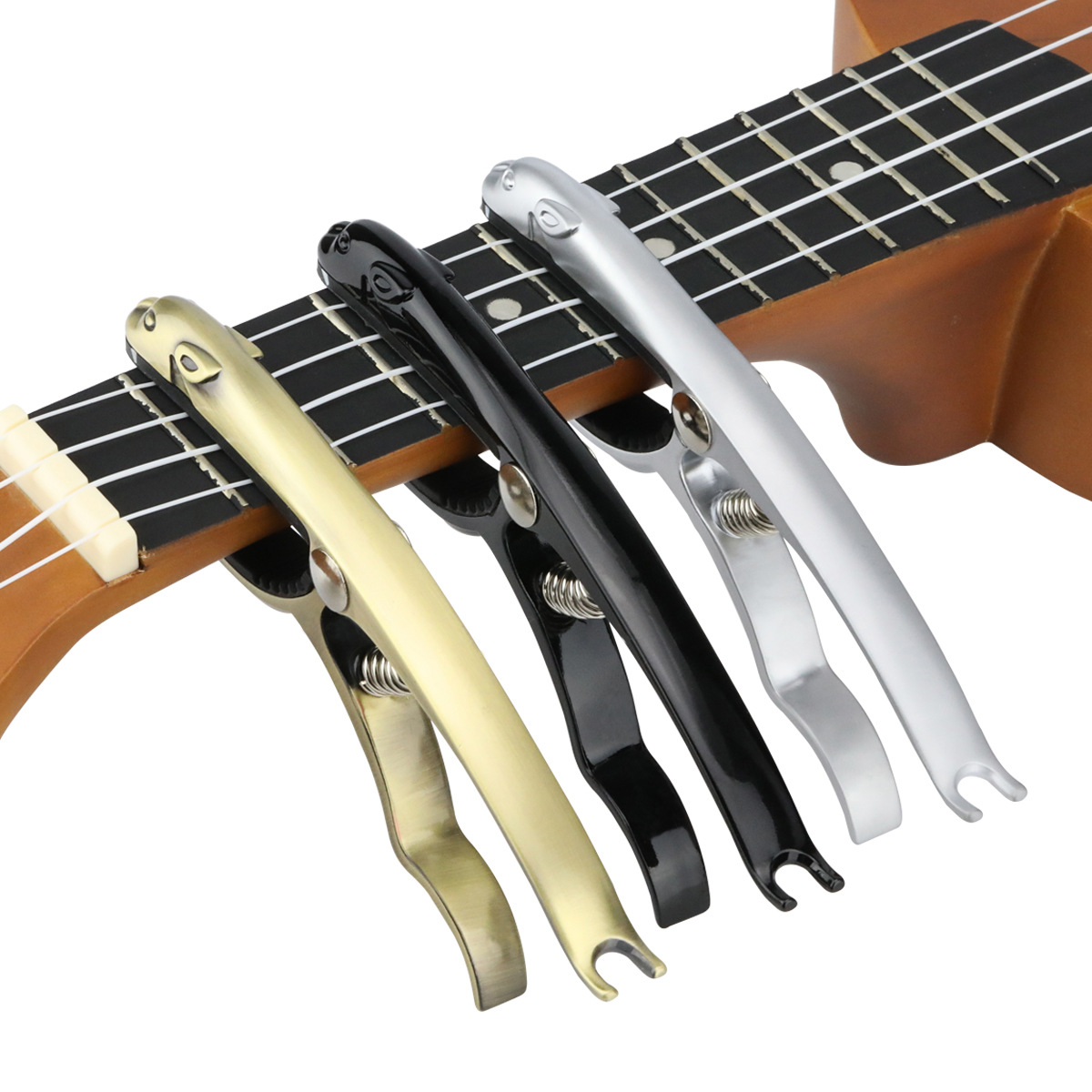 Professional Metal Guitar Capo – Musical Instrument Bass recenzja i cena