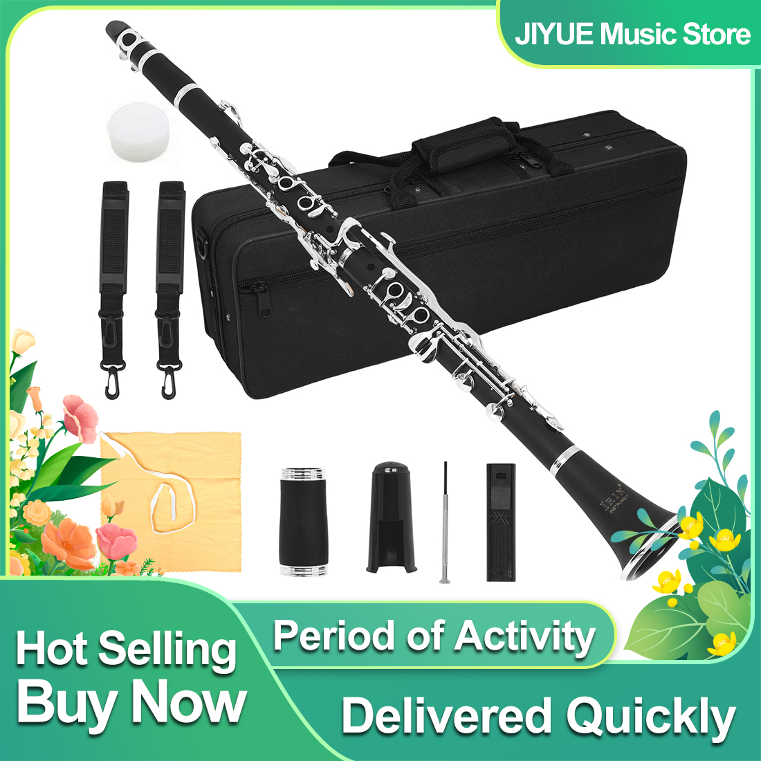 IRIN Clarinet Key of G 17 keys – Musical Instrument German recenzja i cena
