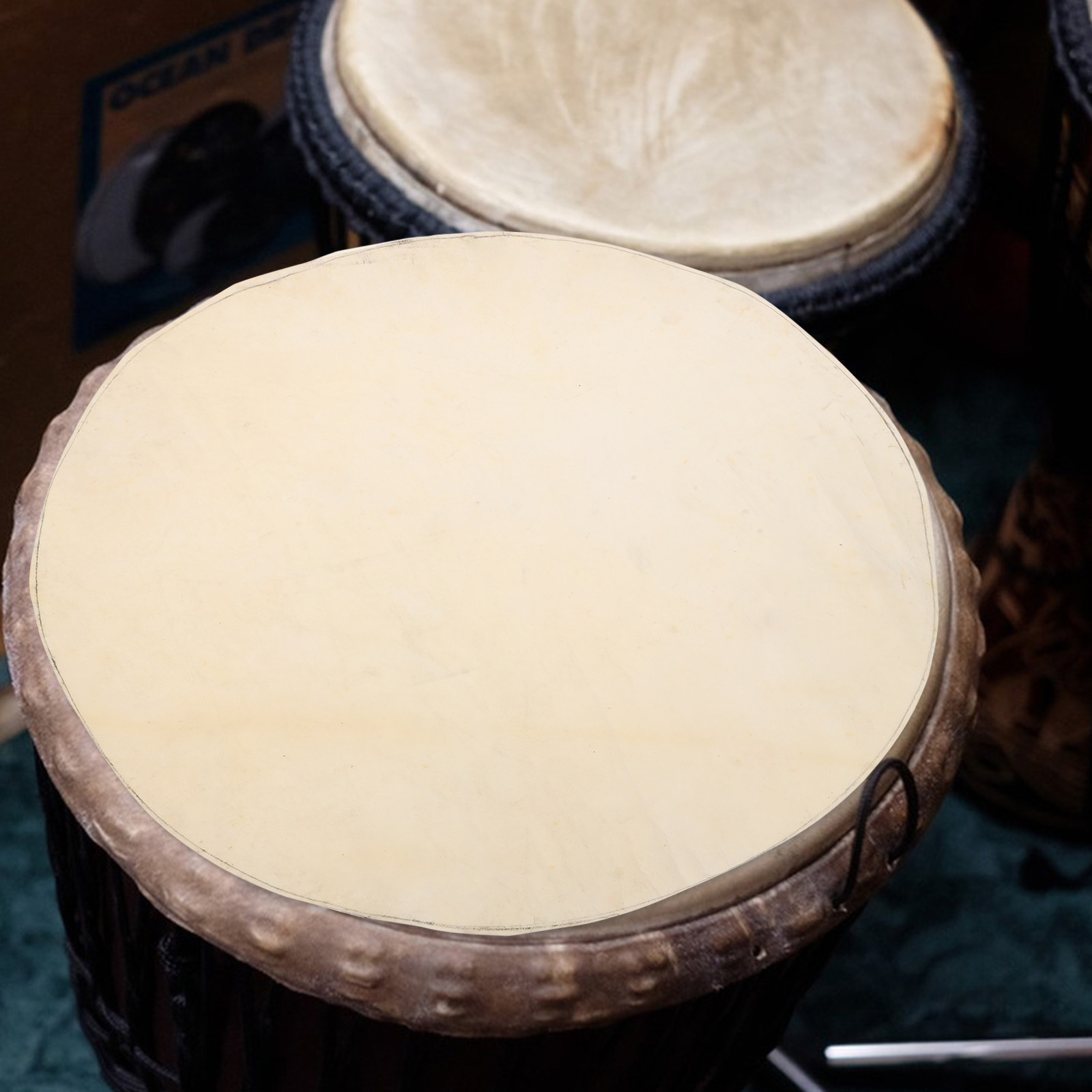 Fine Crafted Goat Drum Skin fo – Djembe Hand Drum recenzja i cena