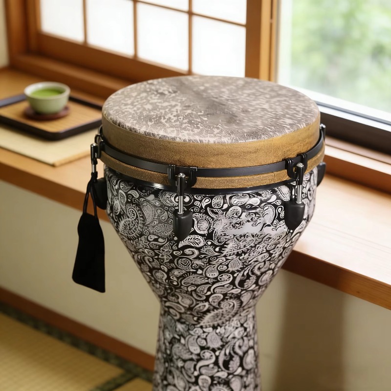 12inch Eco Friendly Wooden Dje – Djembe Hand Drum recenzja i cena