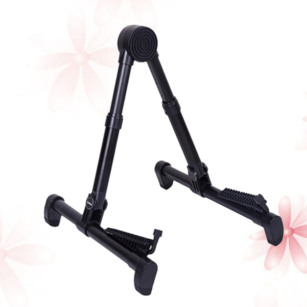 Black Foldable Guitar Stand Ho – Musical Instrument Bass recenzja i cena